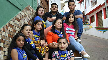 Des jeunes en Équateur