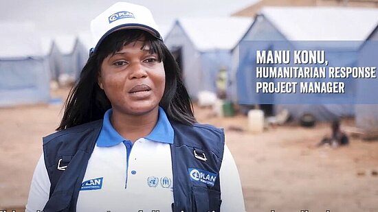 Manu Konu, Verantwortliche für humanitäre Hilfe
