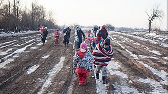 Harter Winter für Schutzsuchende