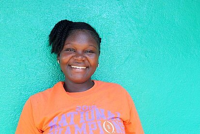 Une fille au Liberia