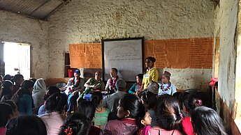 Coopérative de femmes au Népal