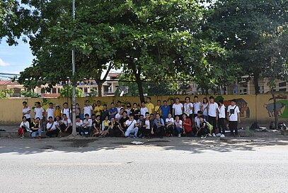 photo de groupe élèves Vietnam