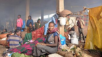 Flüchtlinge in Äthiopien
