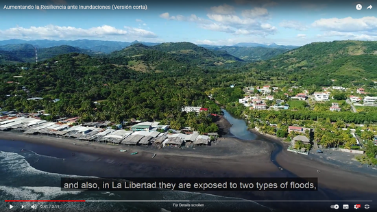 Video zum Schutz vor Überschwemmungen in El Salvador