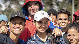 Junge Menschen in Ecuador