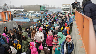 Les réfugiés d'Ukraine arrivent en Roumanie