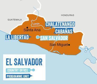 Karte El Salvador Karte El Salvador